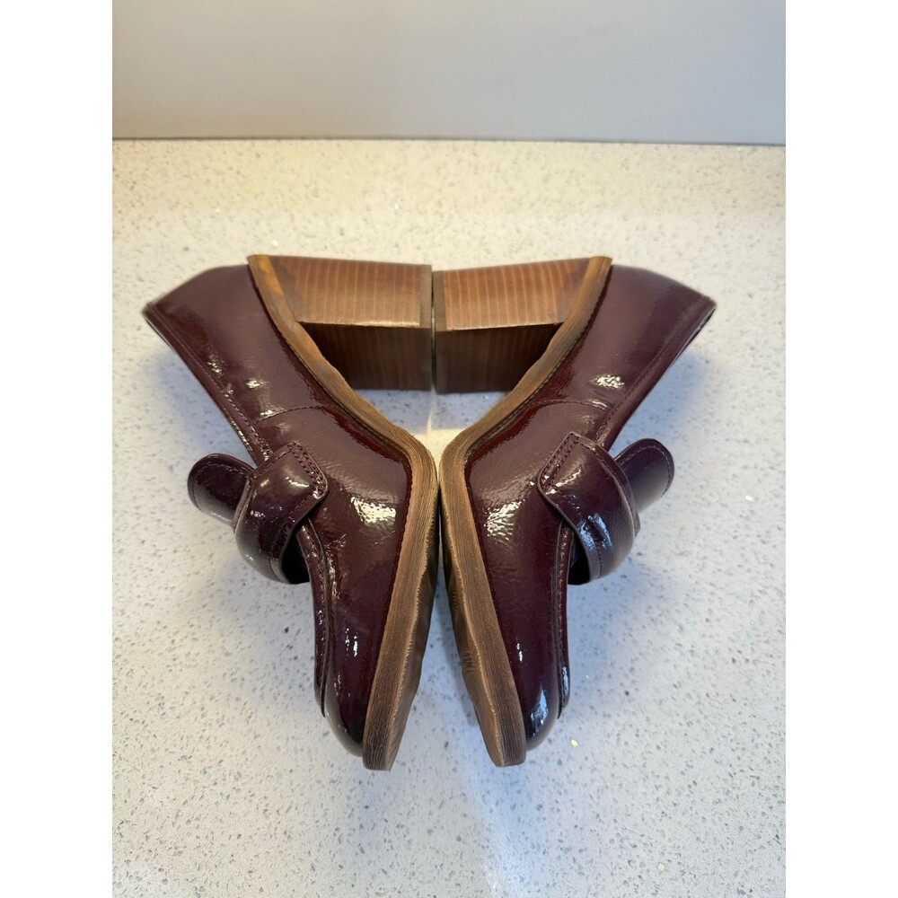 Franco Sarto Women's L-Raven Loafer Pumps Burgundy Size 8 Shoes - Picture 5 of 11